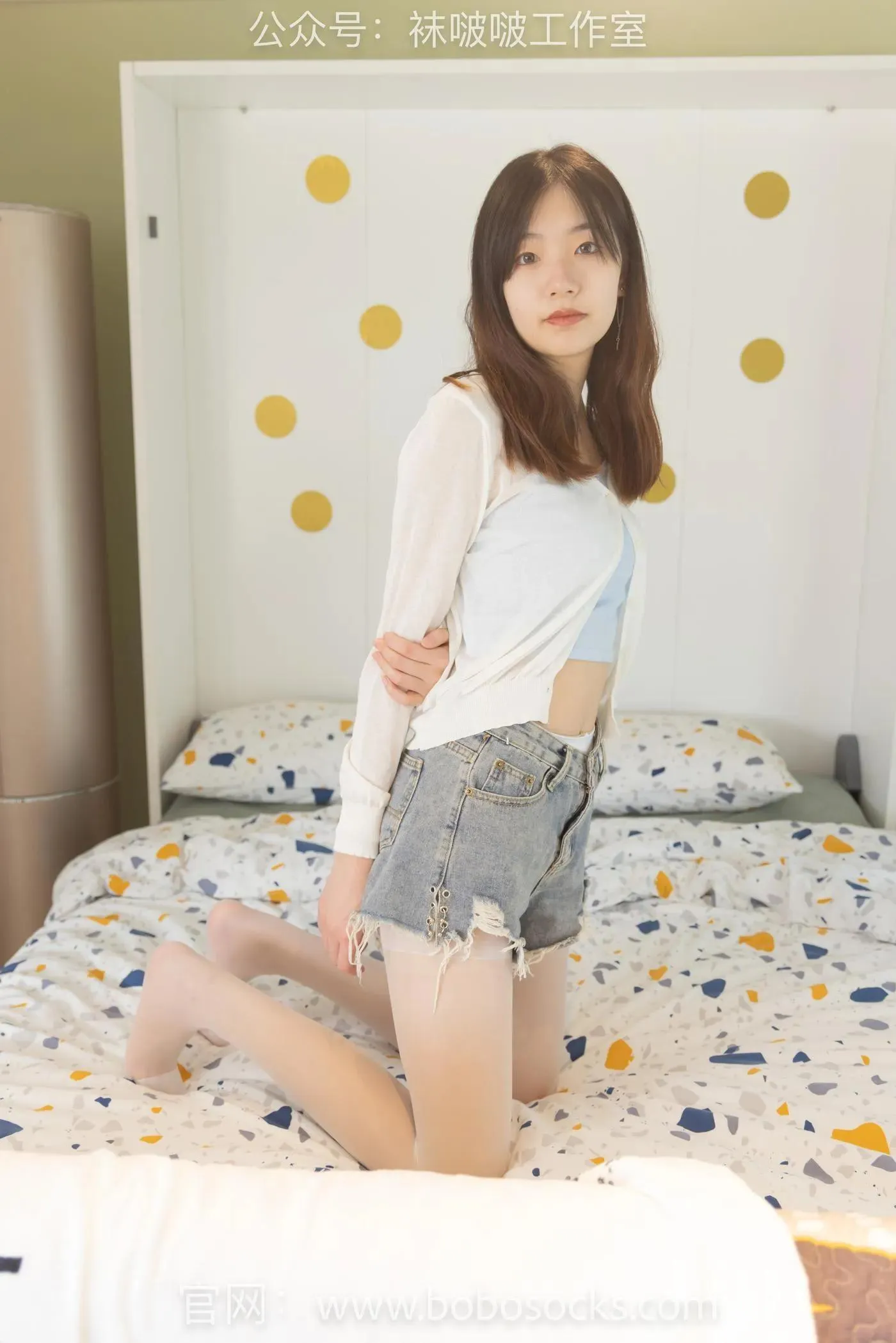 [BoBoSocks袜啵啵]NO.102 小甜豆-板鞋、白丝 [140P]插图4